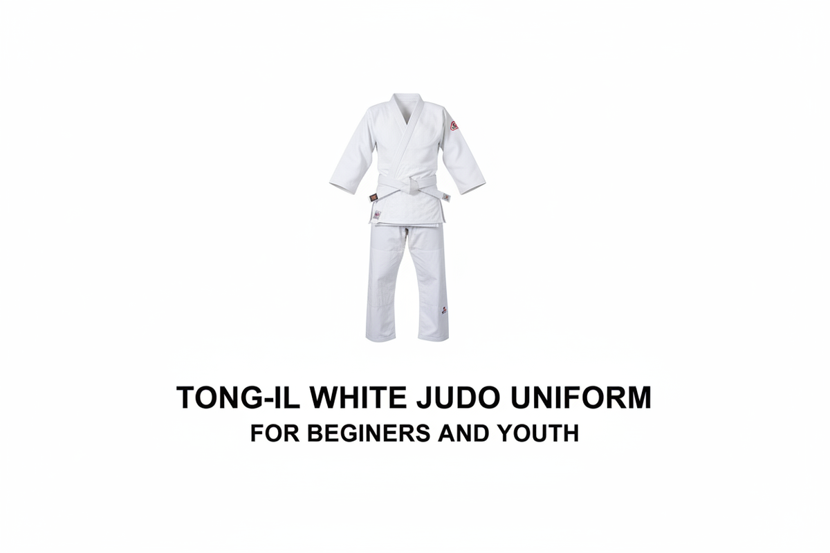 Kinderen dragen comfortabele judopakken voor beginners tijdens judo training en wedstrijd