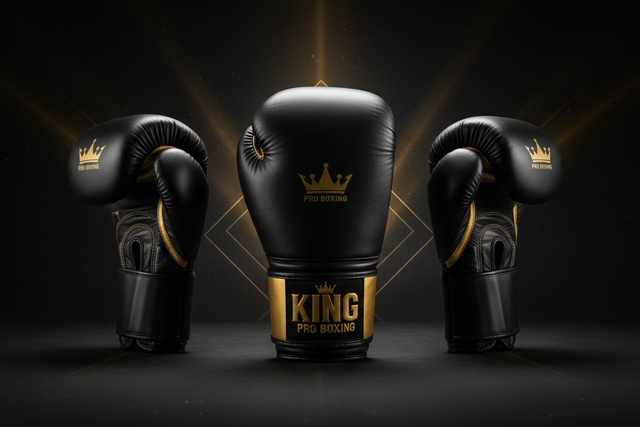 King bokshandschoenen van premium kwaliteit handgemaakt in Thailand voor professionele bescherming en comfortabele pasvorm