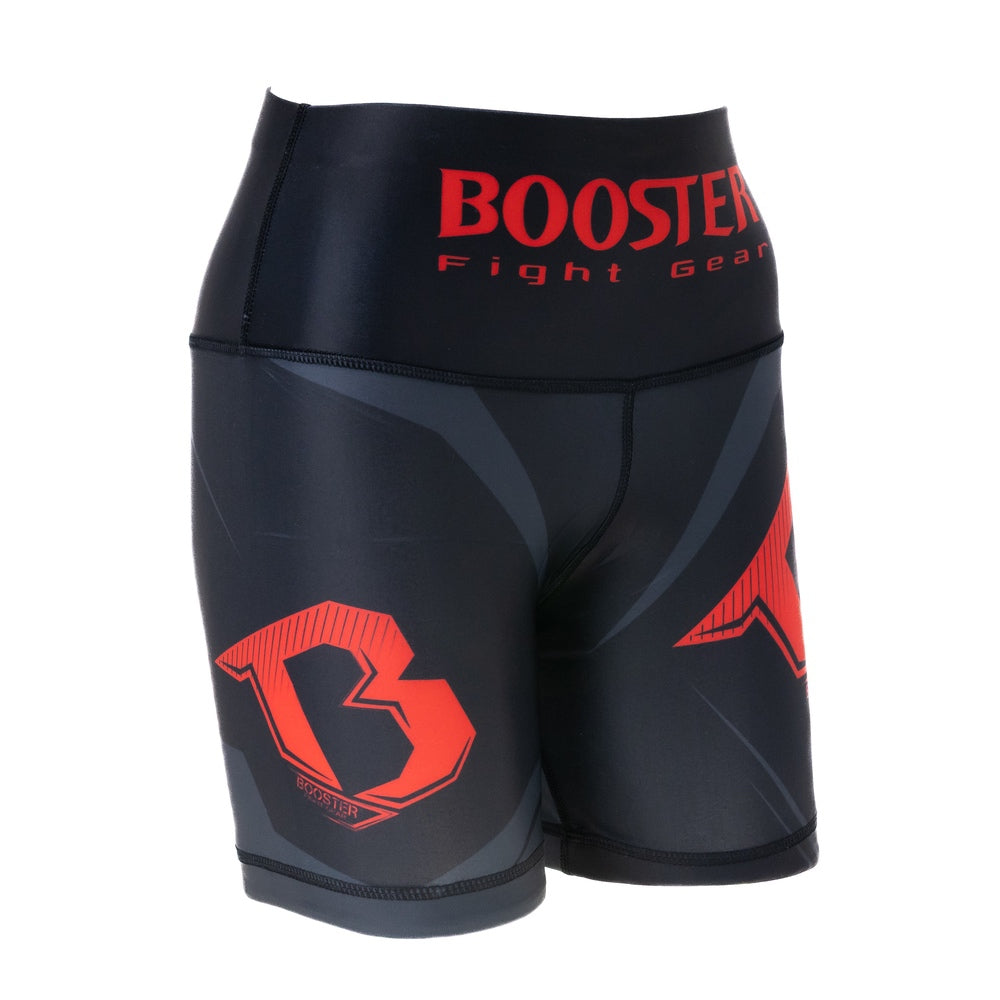 Booster Challenge V2 rode dames compressieshort – hoge taille detail