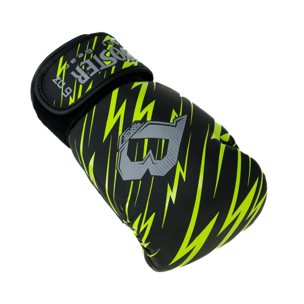 Booster Combat Series 5 kinder bokshandschoenen neon vooraanzicht / Booster Combat Series 5 youth boxing gloves