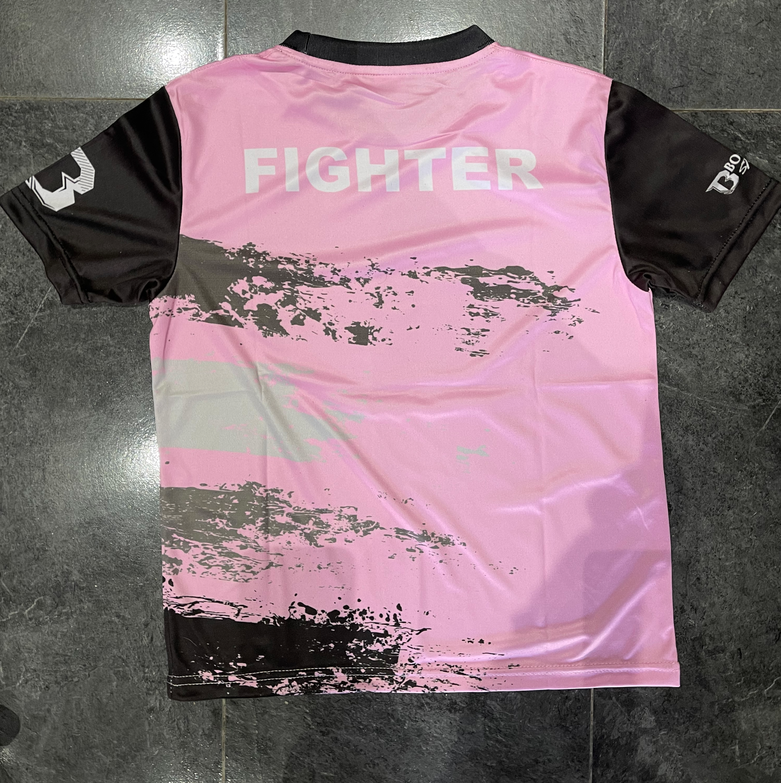 Booster licht roze fight shirt. fighter