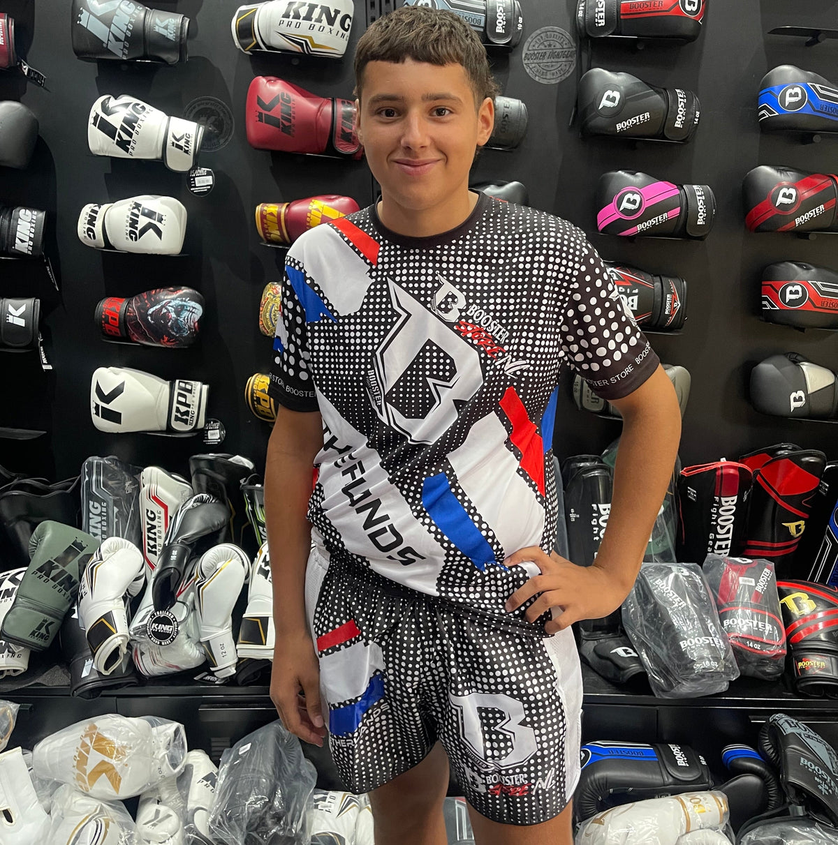Booster Black Edition Short / Kickboxing Shorts Black Edition