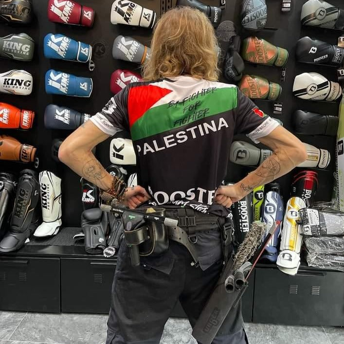 Palestina Booster Fight T-Shirt - Booster Fight Store