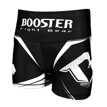 Booster Compressieshort V2 Zwart/Wit / Compression Short Black/White