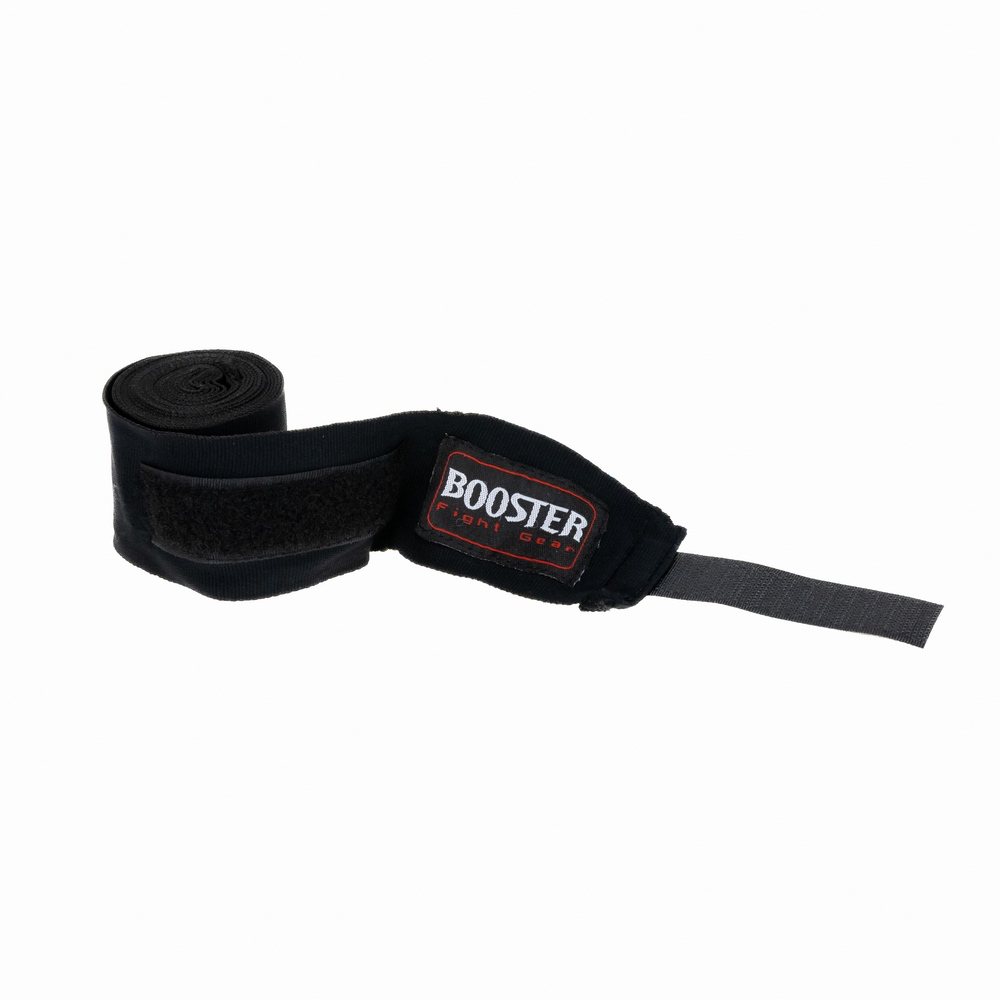 Booster Hand Wraps Black 4.6m / Bandage Zwart | Polykatoen Boksen Kickboksen