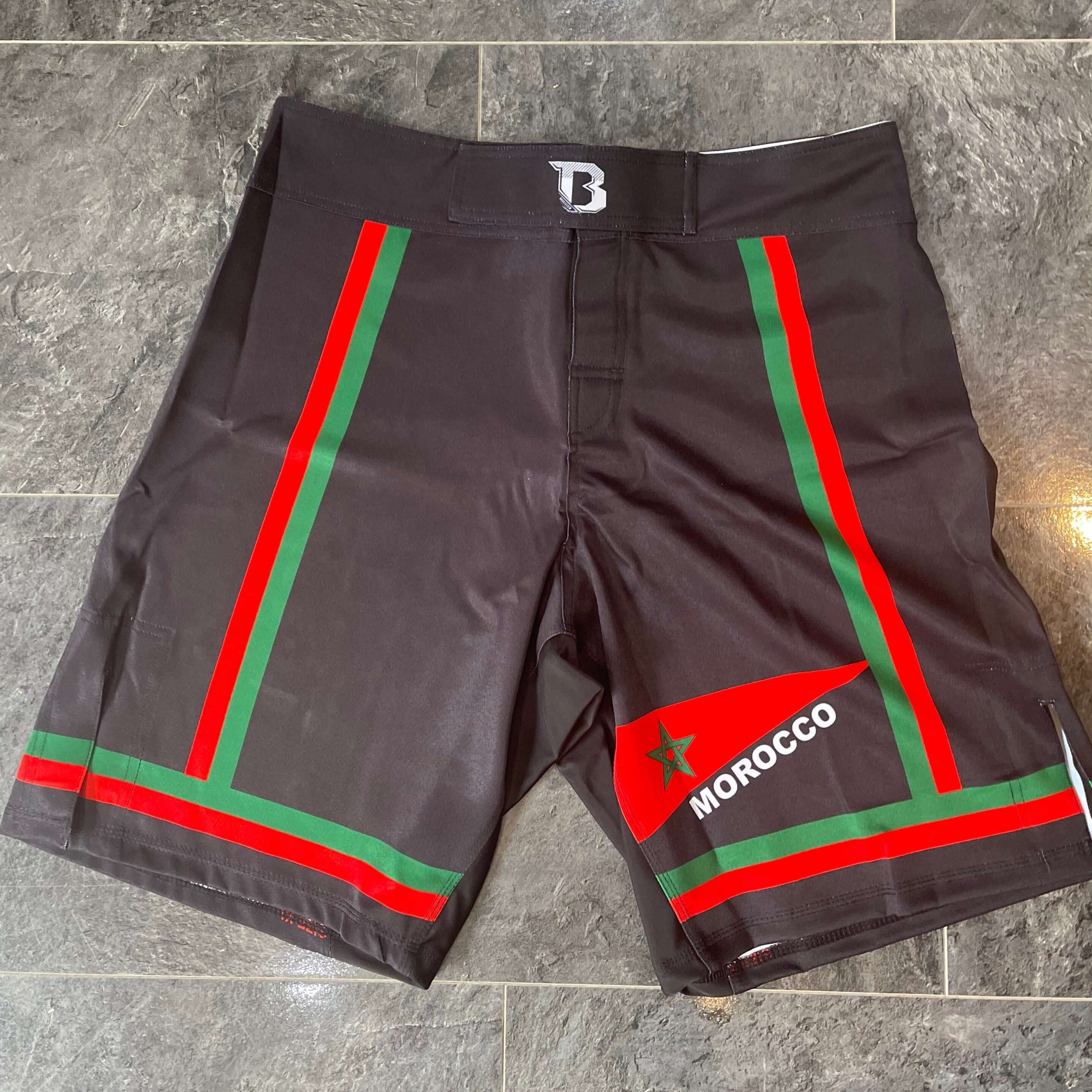 Marokko MMA lange model short