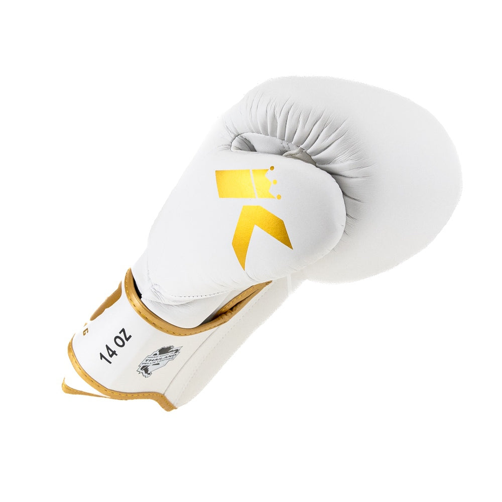King BGK Pelis Lederen Bokshandschoenen goud