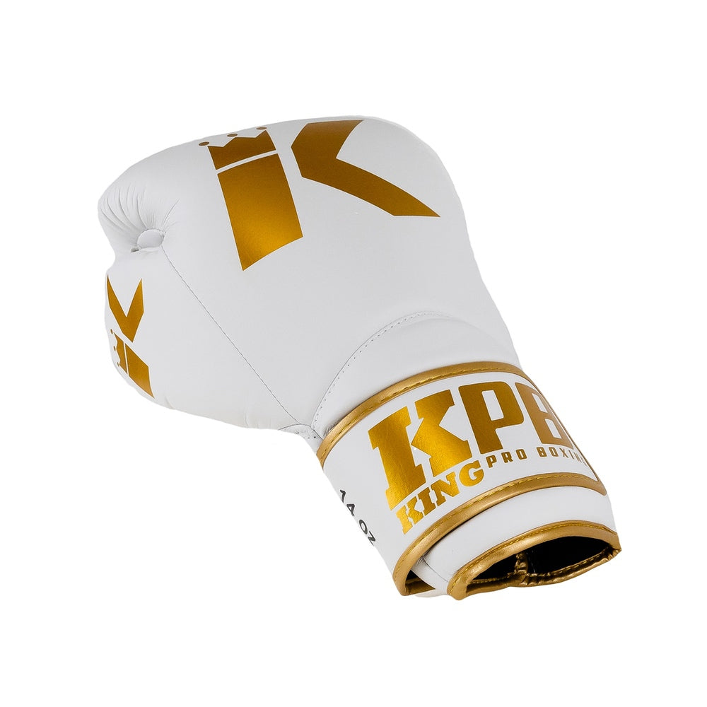 King BGK Pelis Lederen Bokshandschoenen goud