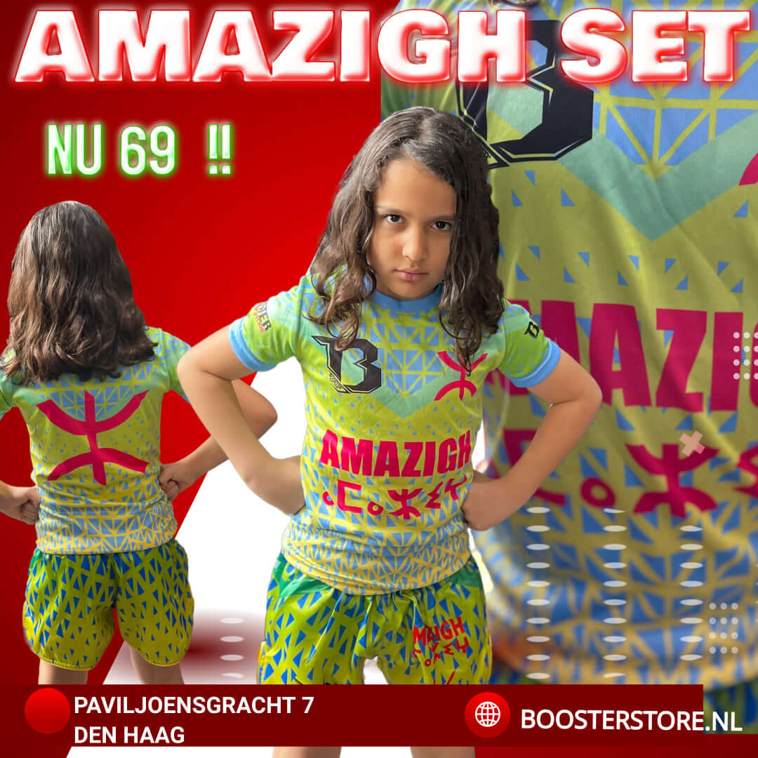 Amazigh Booster Fight Short
