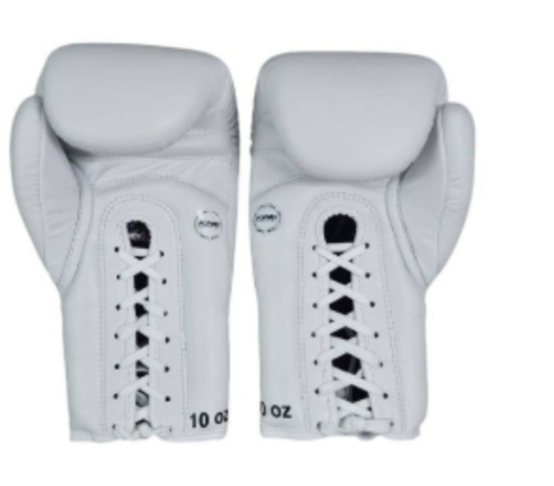 King Pro Boxing veter boks handschoenen KPB XK LU White/ Gold