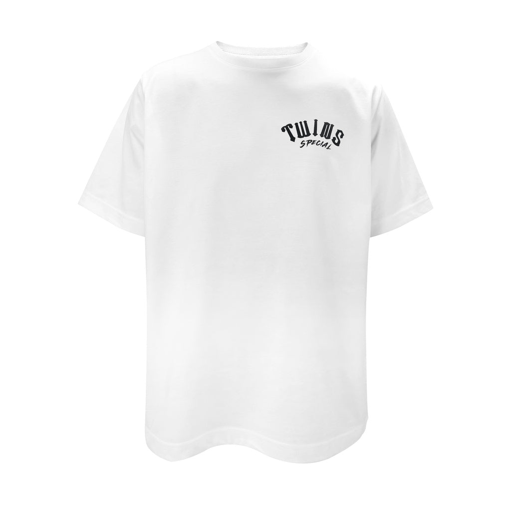 Twins T-Shirt 2 Wit / Twins Tee 02 White | Muay Thai Lifestyle