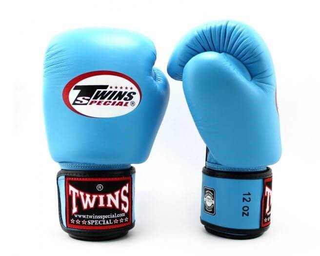 Twins bokshandschoenen turq