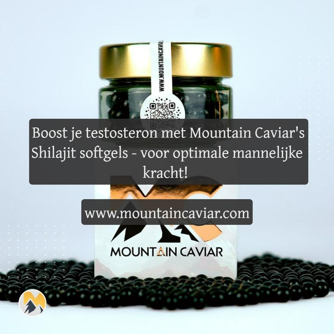 Mountain Caviar – Shilajit Softgels (150 stuks)