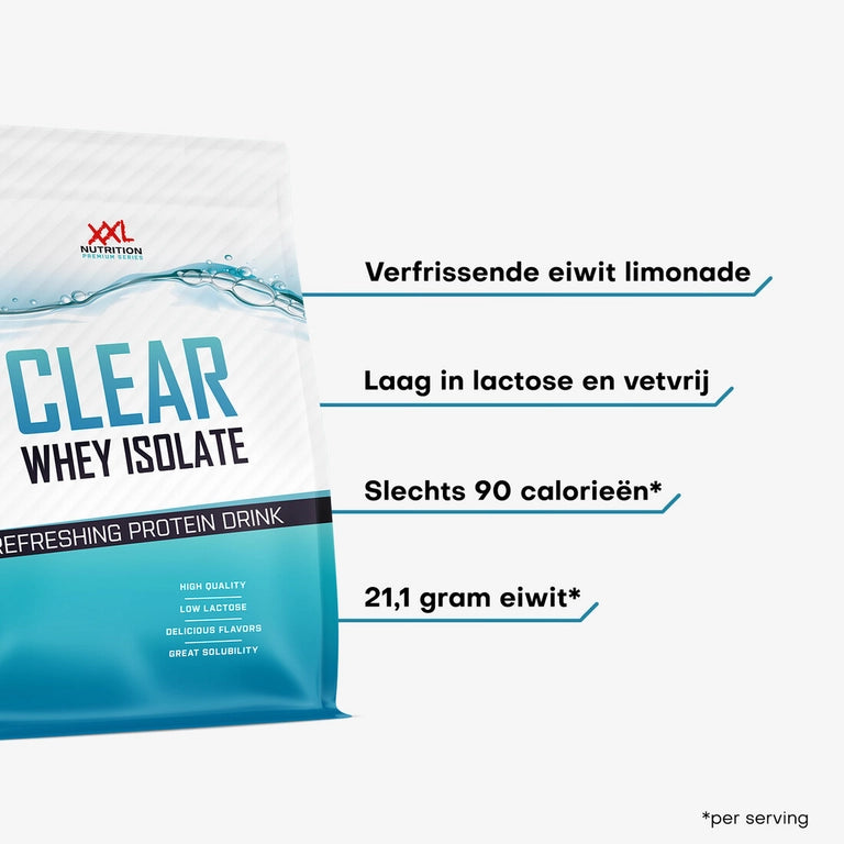 XXL Nutrition – Clear Whey Isolate (500g / 1000g)