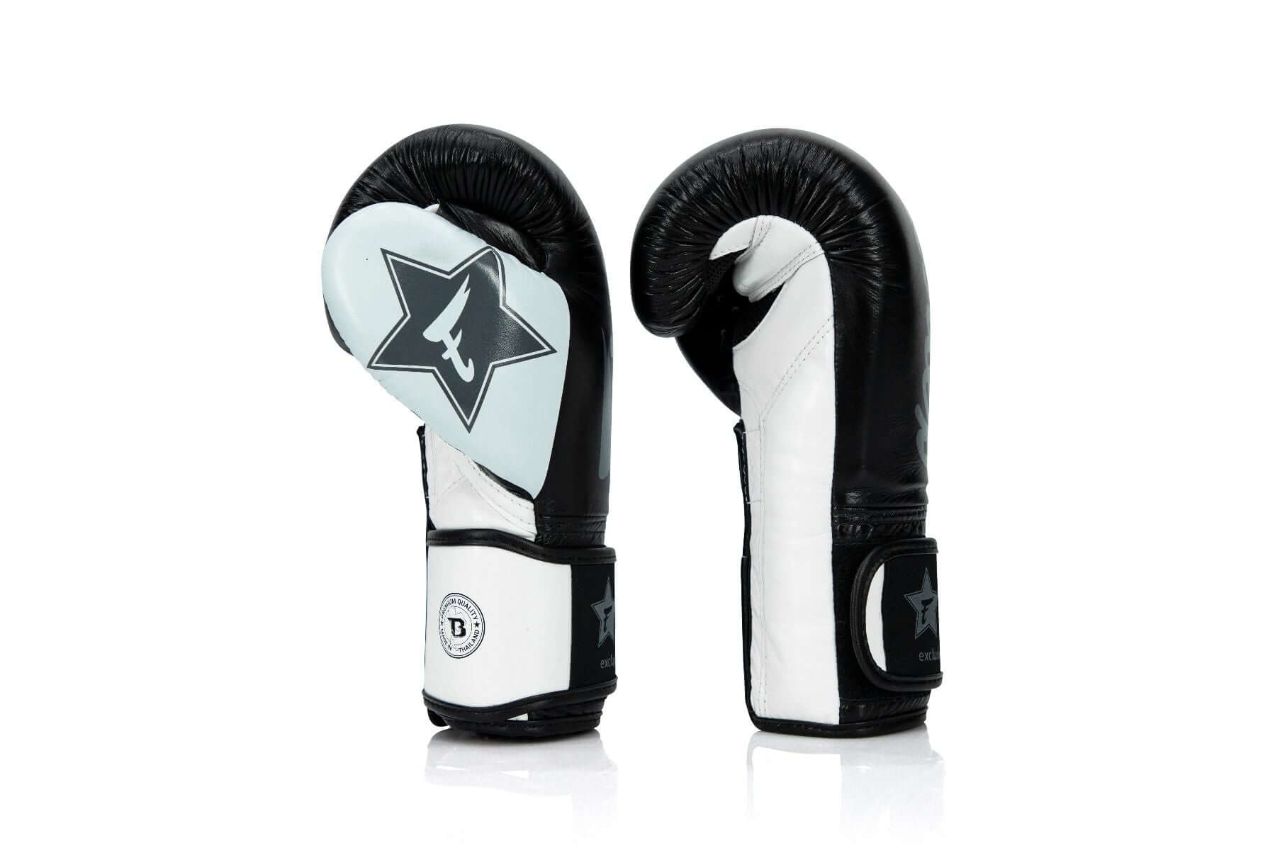 Fairtex x Booster FXB V2 Pro Boxing Gloves Black White