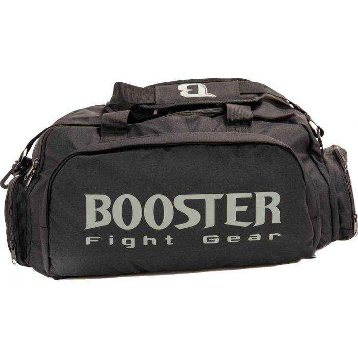 Zwarte Booster B-Force Duffel tas van 600D ballistisch polyester voor boksen en gym