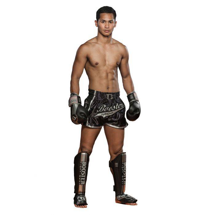 Booster lederen scheenbeschermers