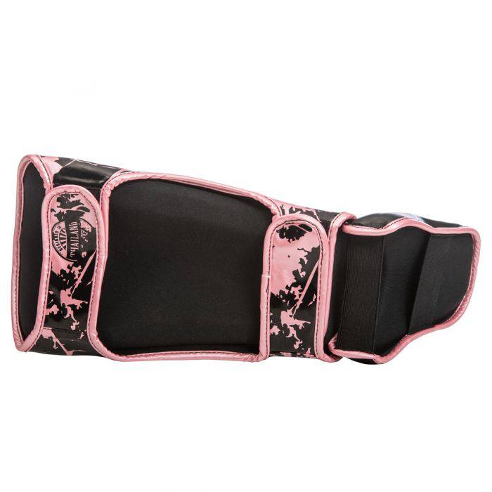 Booster Kinder Scheenbeschermer Marble Roze