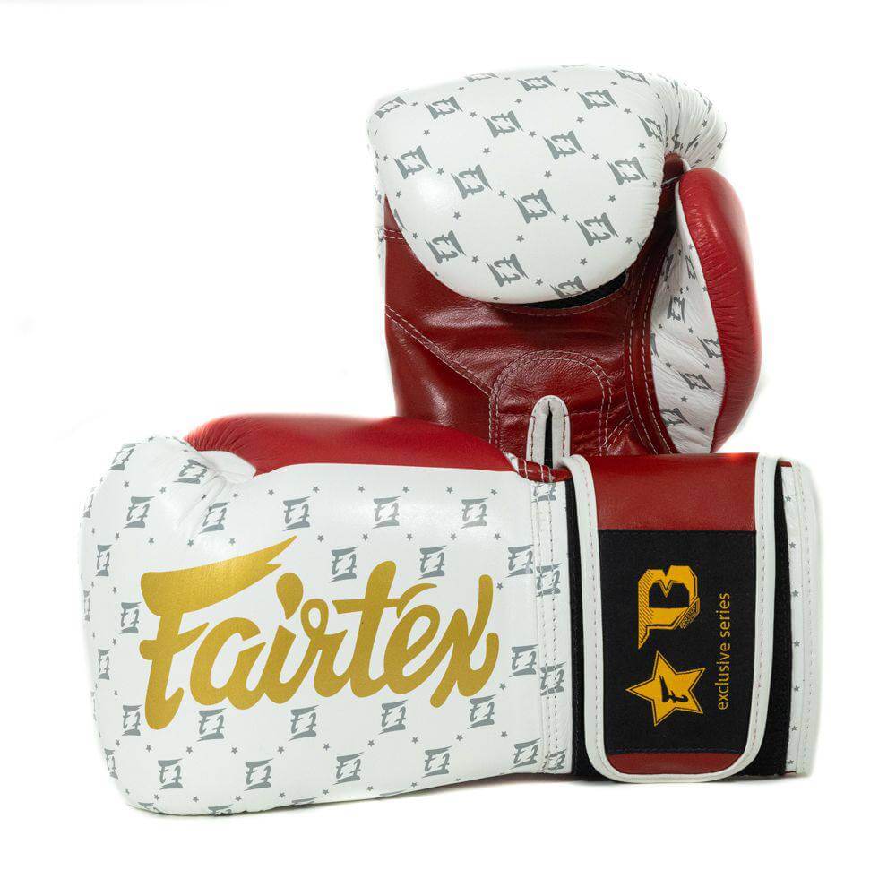 Fairtex x Booster Star Series Boxing Gloves Black Gold