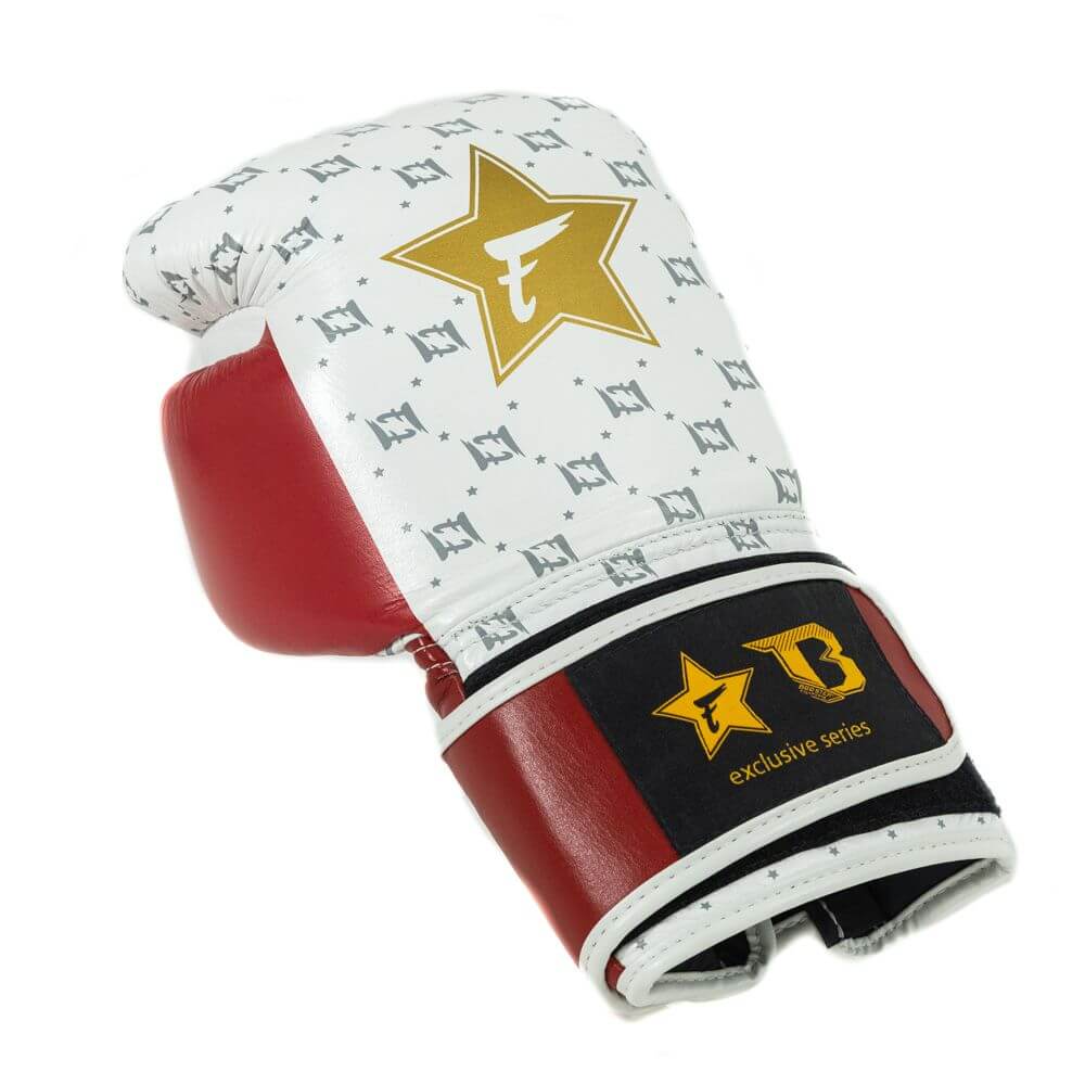 Fairtex x Booster Star Series Boxing Gloves Black Gold