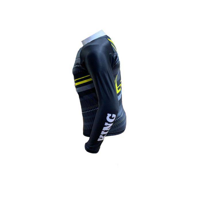 King MMA Rashguard Blade Yellow