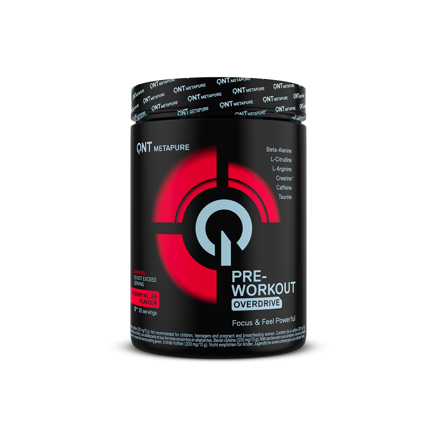 PRE-WORKOUT QNT OVERDRIVE | 390 Gram