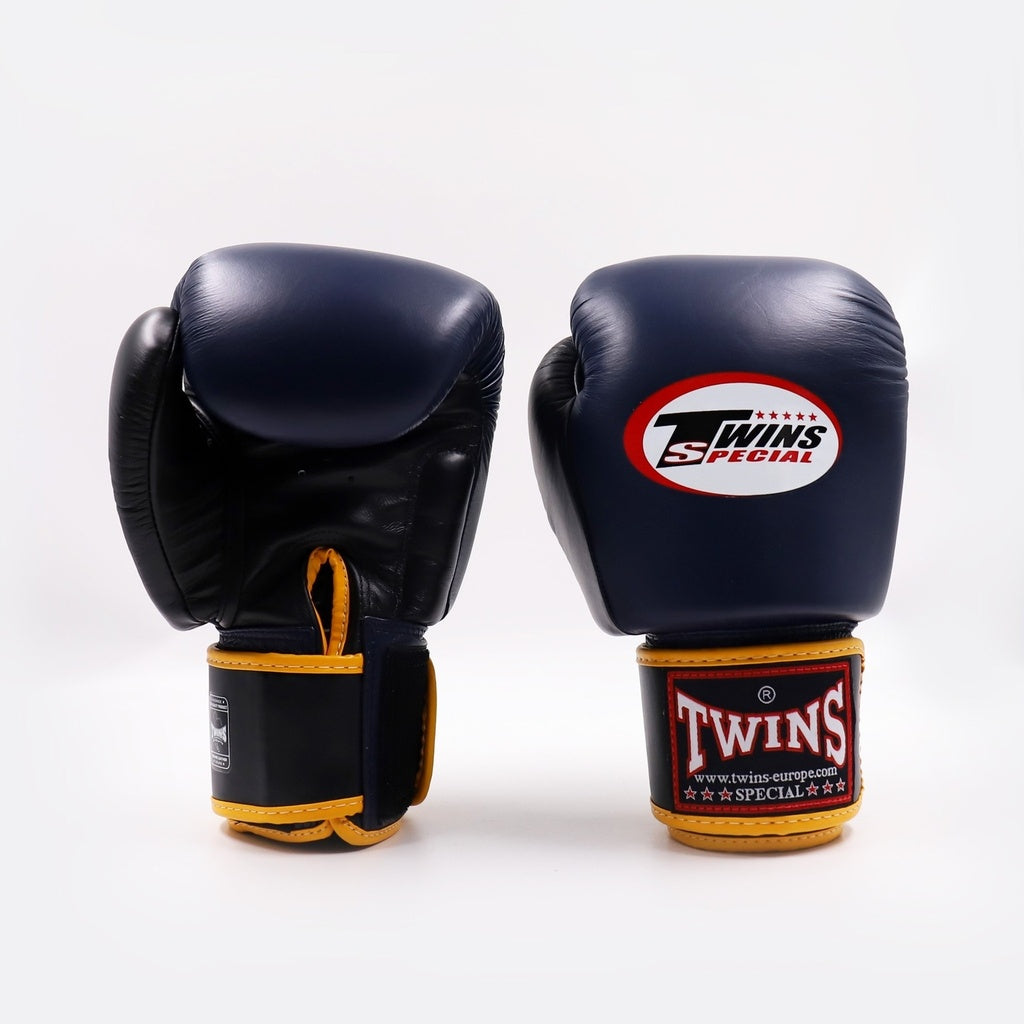Twins Bokshandschoenen BGVL 3 Black/ Blue/ Yellow Bokshandschoenen BGVL 3 Black/ Blue/ Yellow