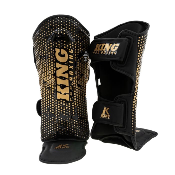 King Hexagon shin guards gold