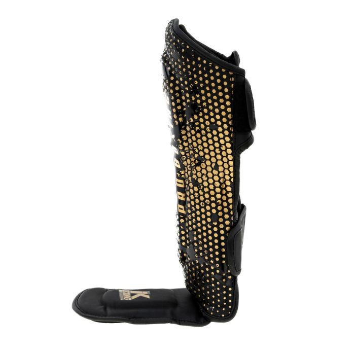 King Hexagon shin guards gold