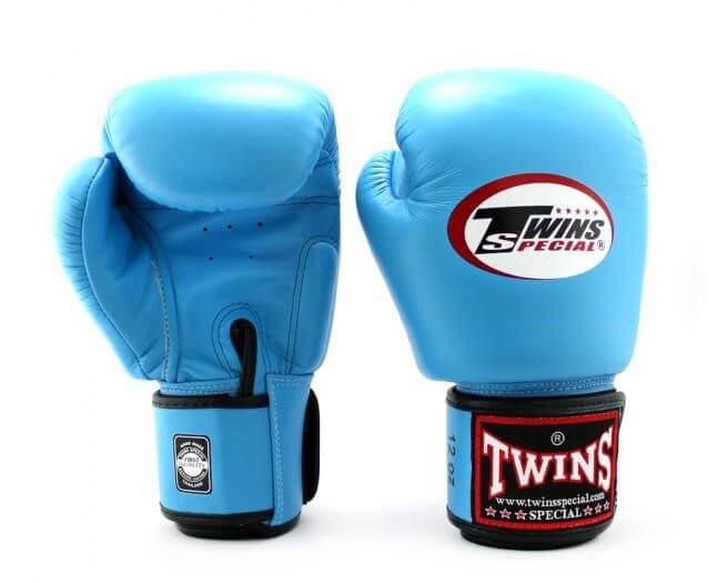 Twins bokshandschoenen turq