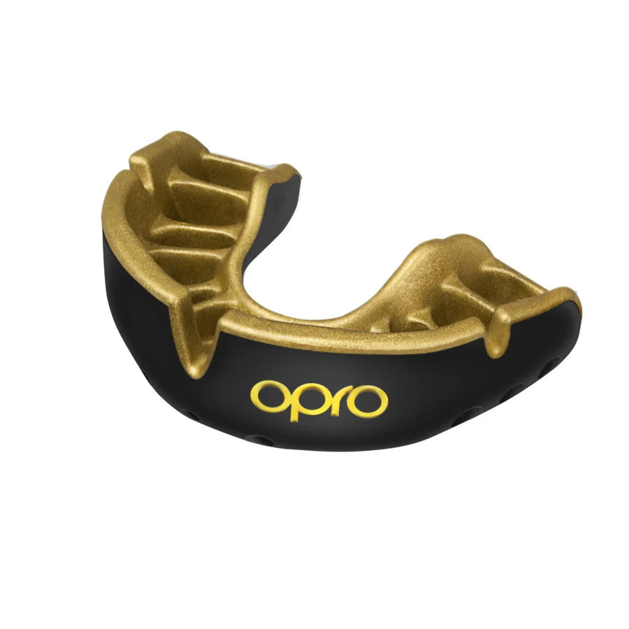 OPRO UFC GOLD Black Metal/Gold - Premium Gebitsbeschermer