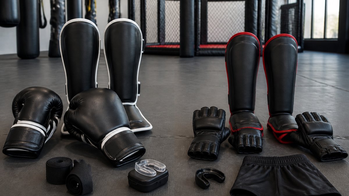 Verschil tussen kickboksen en MMA uitrusting