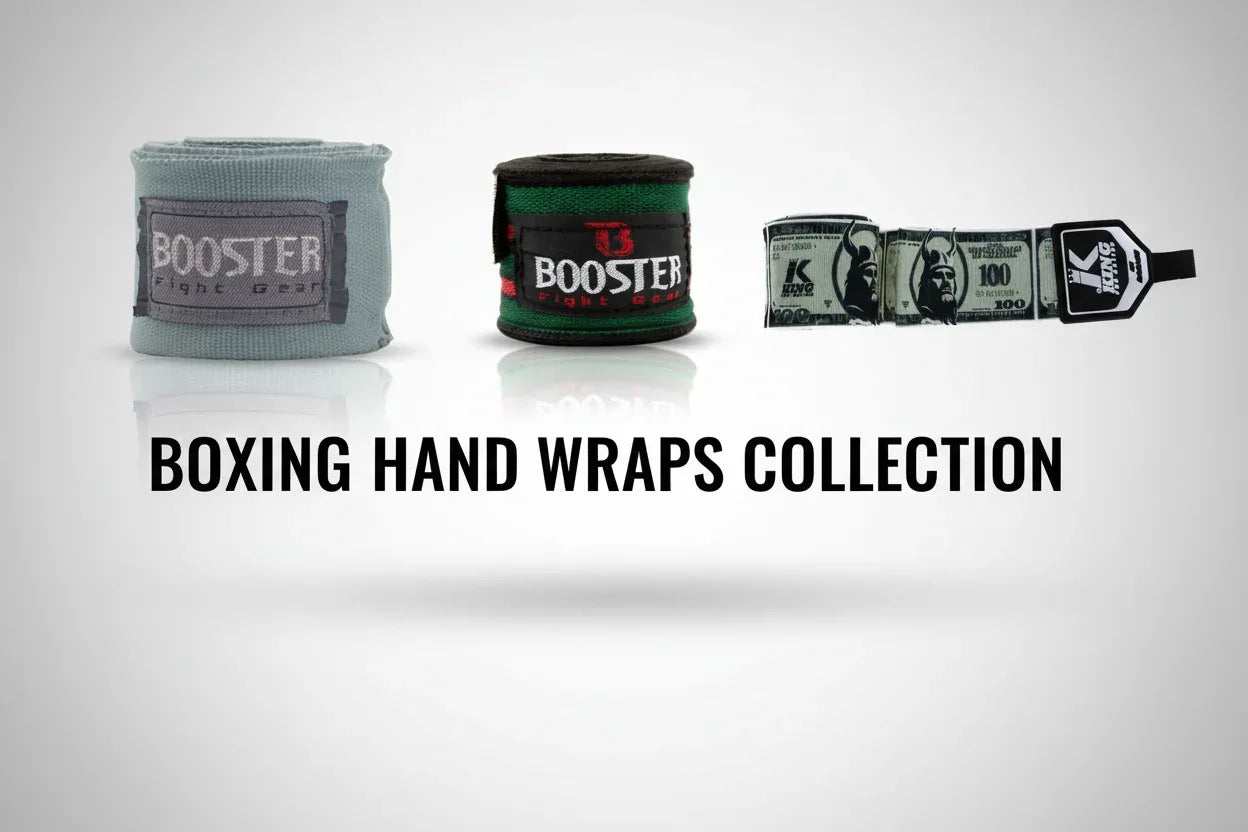 Bandages en hand wraps van Booster en King voor optimale polsbescherming bij boksen en kickboksen