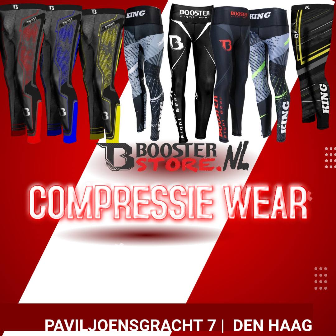 Compressiebroek voor vechtsport en fitness met optimale spierondersteuning