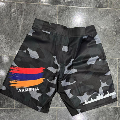 Armenië Mixed Martial Arts Short Skyline