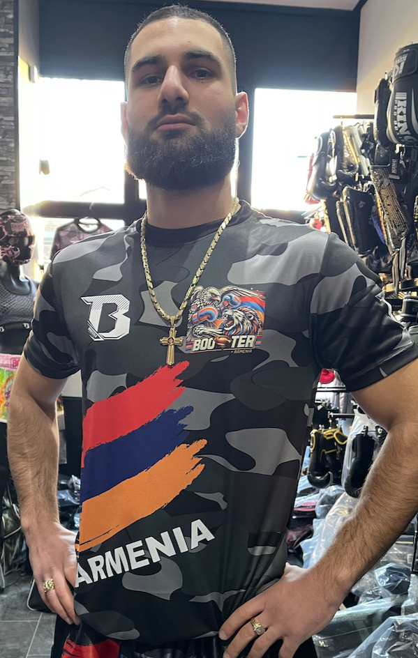 Armenia Camo FIght Shirt