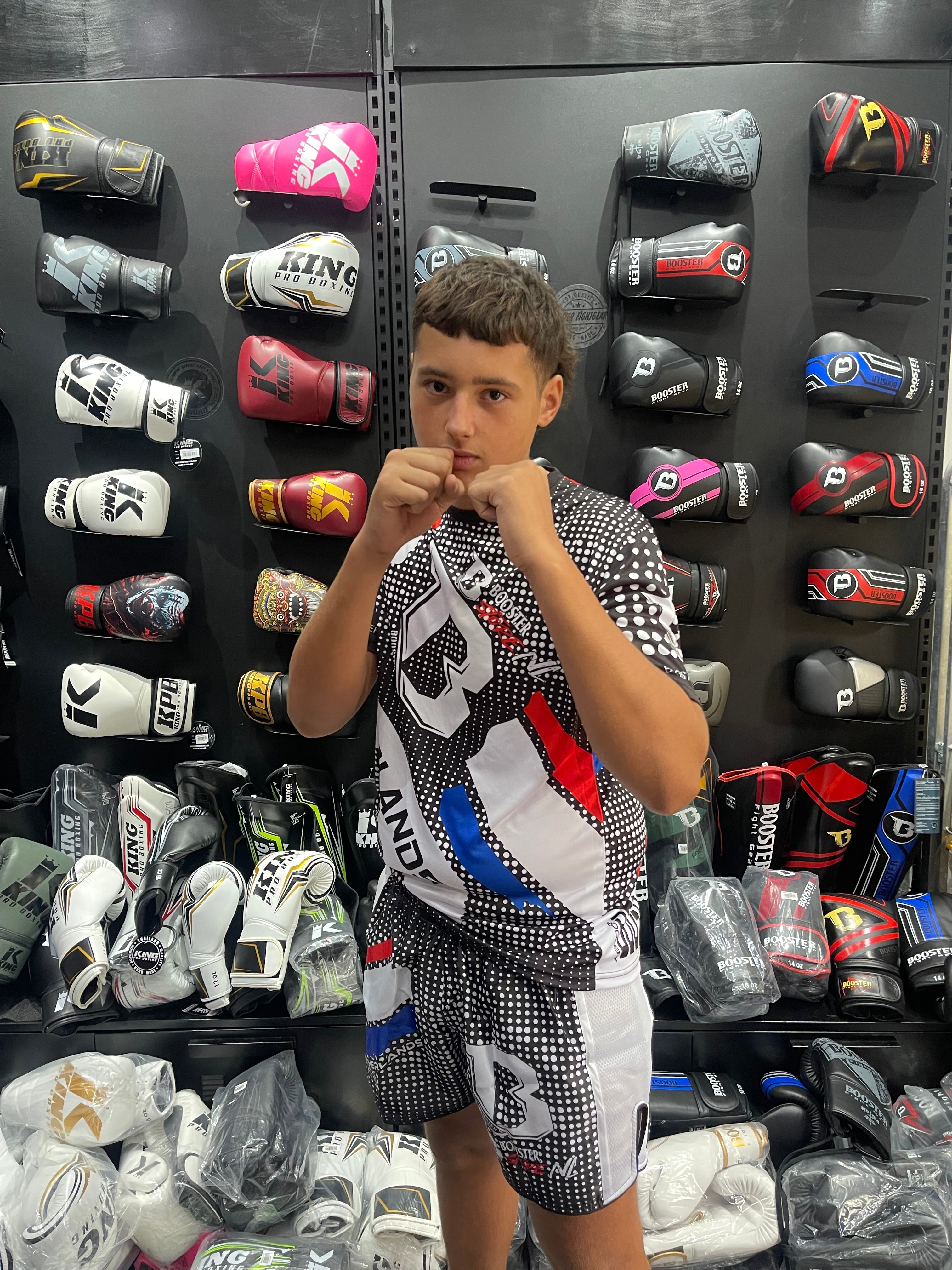Booster Black Edition Short / Kickboxing Shorts Black Edition