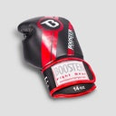 Booster V3 Bokshandschoenen Zwart Rood / Boxing Gloves Black Red | Leer | Handgemaakt in Thailand