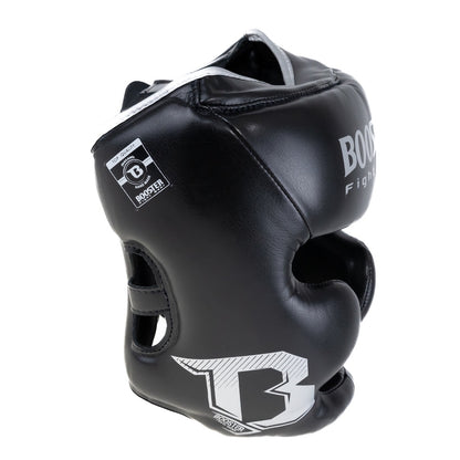Booster Fight Gear BHG 2 Hoofdbeschermer Zwart/Zilver - Premium Bescherming