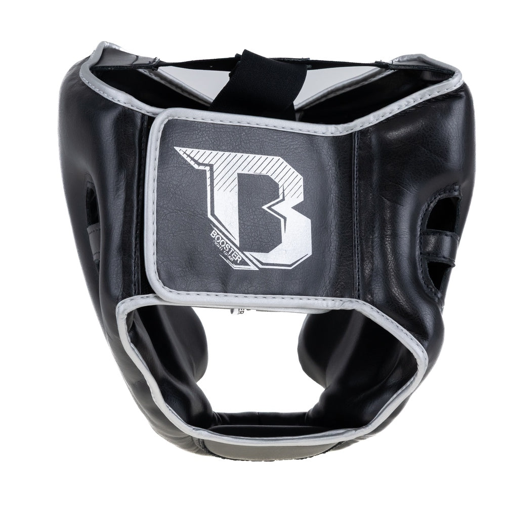 Booster Fight Gear BHG 2 Hoofdbeschermer Zwart/Zilver - Premium Bescherming