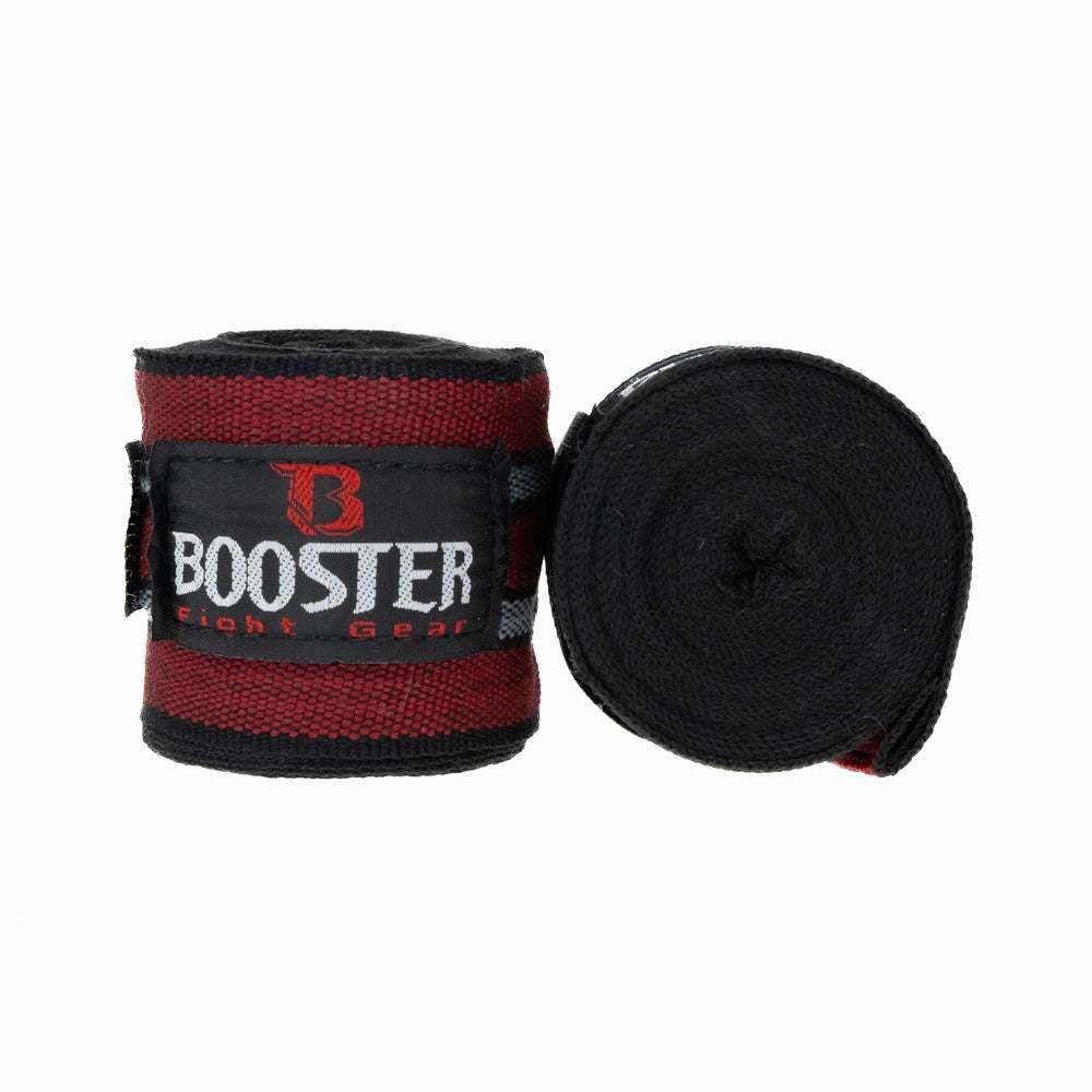 Booster Bandage Retro Wine Red / Hand Wraps | 4.6m Poly Cotton
