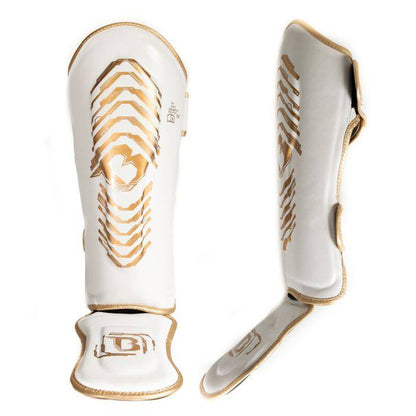 Booster Elite Kinder Scheenbeschermers vooraanzicht / Booster Elite Youth Shin Guards front view