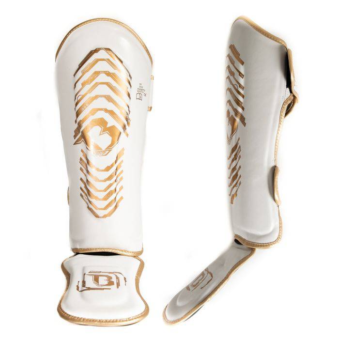Booster Elite Kinder Scheenbeschermers vooraanzicht / Booster Elite Youth Shin Guards front view