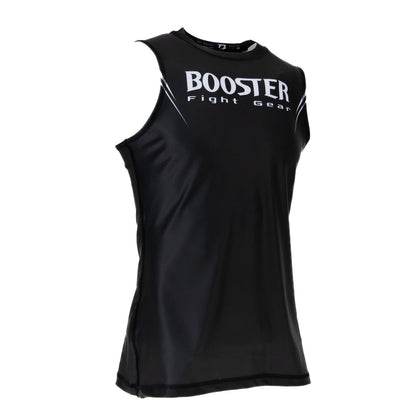 Booster Fight Gear Challenge Mouwloze T-shirt – vooraanzicht zwart
