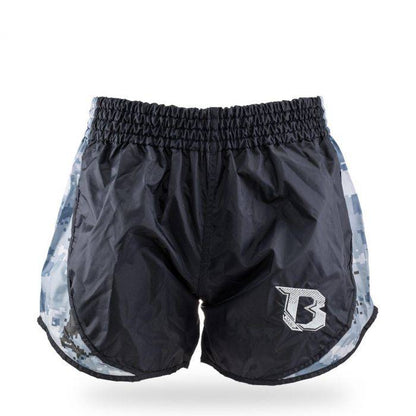 Booster Fight Gear Retro Hybrid BL/Camo Grey Muay Thai Shorts