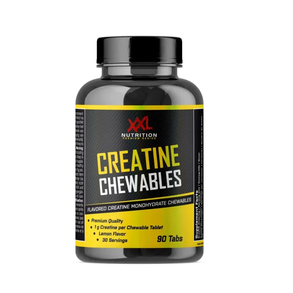 XXL Nutrition Creatine Kauwtabletten / Chewable Creatine Tablets | 90 stuks 1000mg