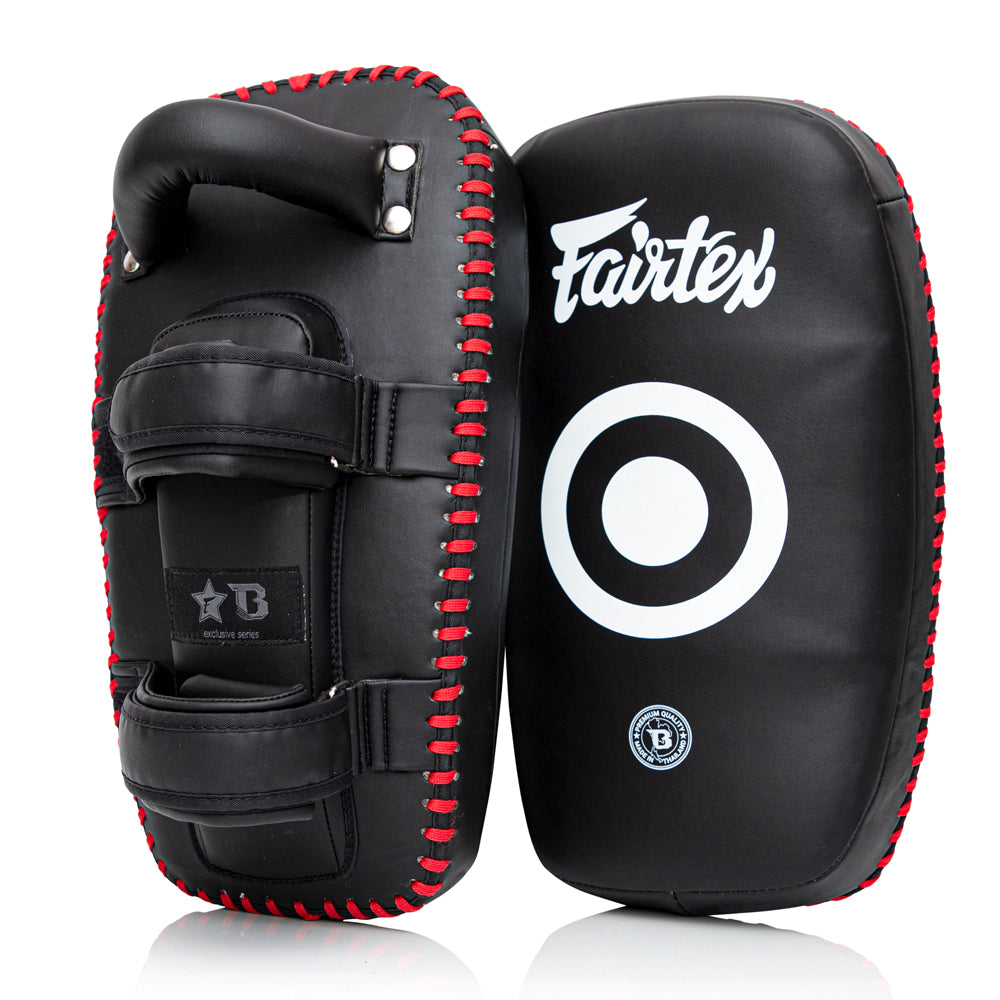 Fairtex x Booster FXB Compact Kicking Thai Pads Black