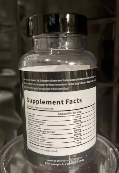 FatFighter 112 supplement – verpakking voor één maand
