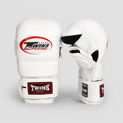 Twins Special GGL-14 Sparring MMA Handschoenen Wit / MMA Gloves White | Handgemaakt in Thailand