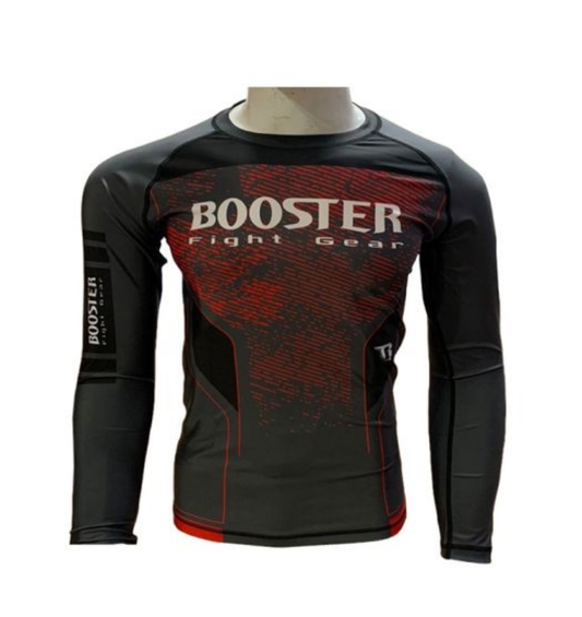 Booster Delta Rashguard Compressie Shirt Rood